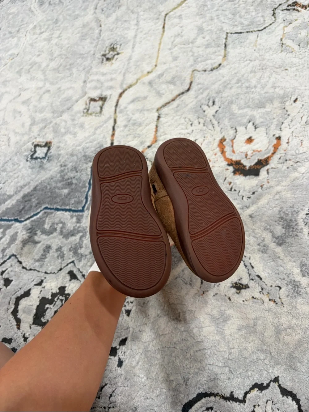UGG suede trim